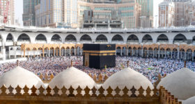 Mecca,,Saudi,Arabia,-,May,02,2018:,View,On,Holy